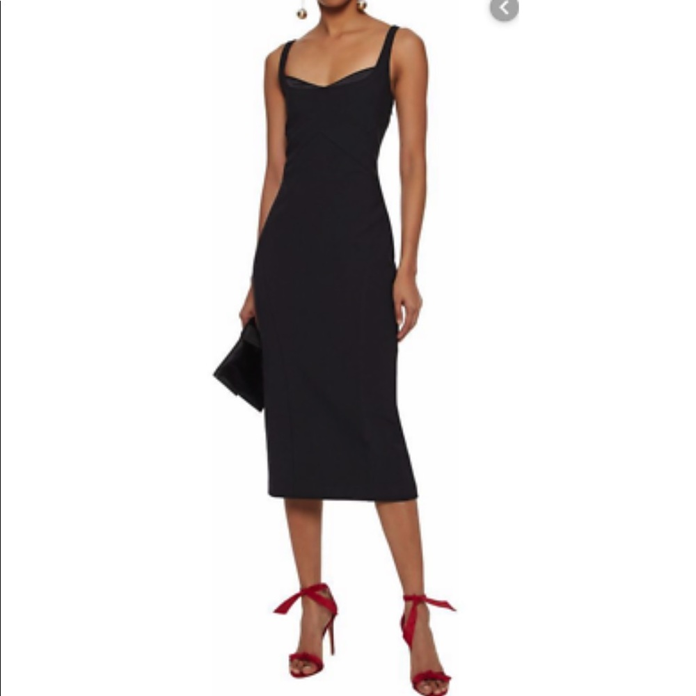CINQ A SEPT MIES JOIE MIES Black BODY CON DRESS Size 10